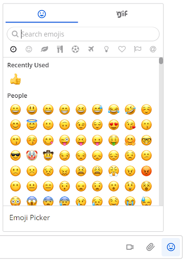 Open the Mattermost Emoji Picker.