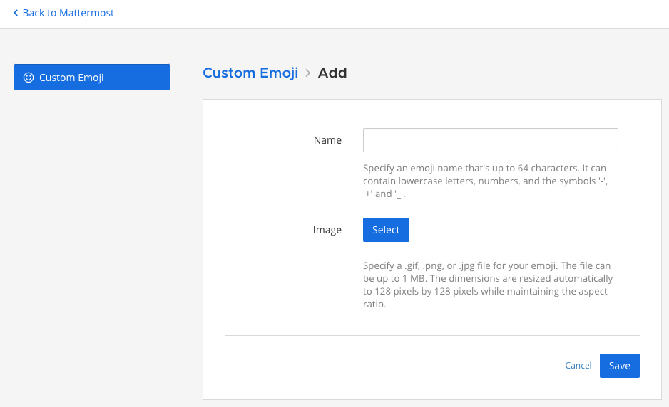 You can upload custom emojis to Mattermost.