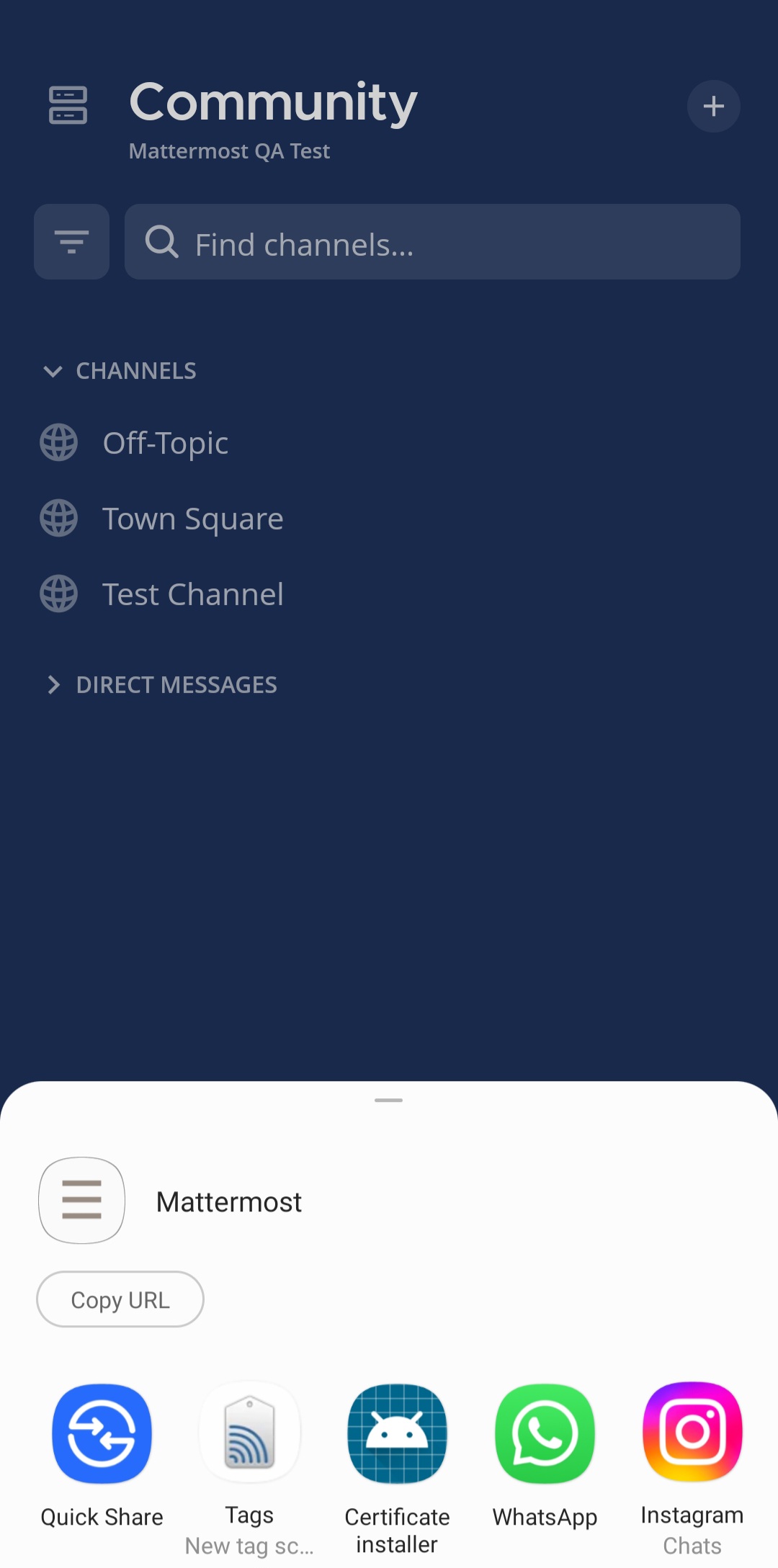 You can invite a user by sharing the invite link directly with them.