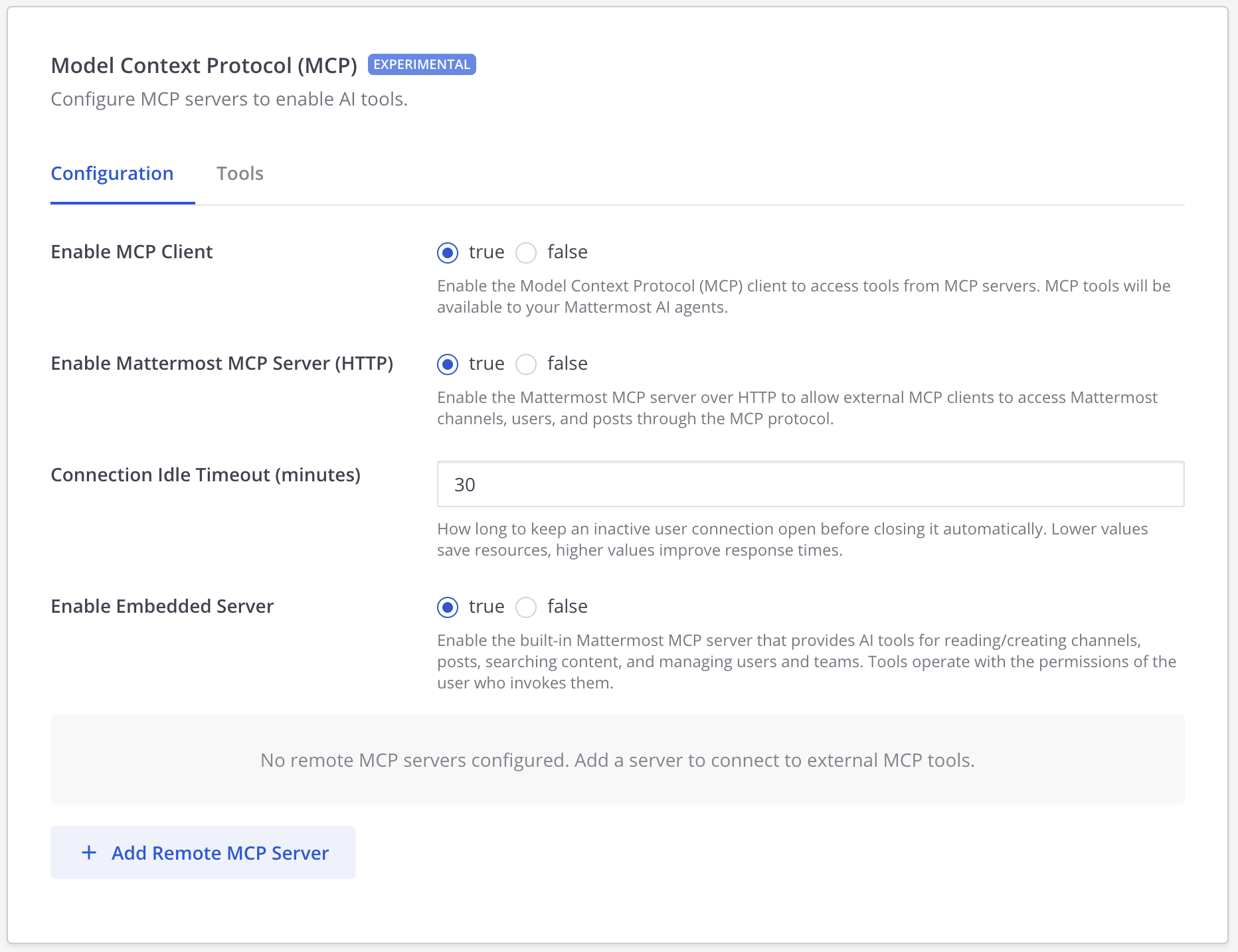 MCP Server Configuration