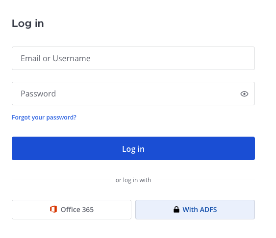 Log in to Mattermost with your AD/LDAP credentials.